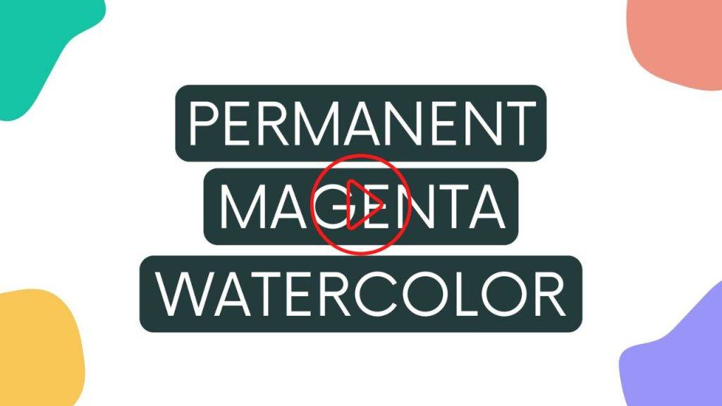 permanent magenta watercolor thumbnail